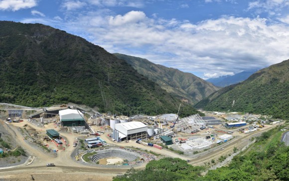 Así luce la mina Buriticá, la cual entraría en operación en 2020. Se espera que en marzo próximo quede cerrada la negociación por la que Zijin adquiere el 100 % de las acciones de la canadiense Continental Gold . FOTO Cortesía Continental Gold