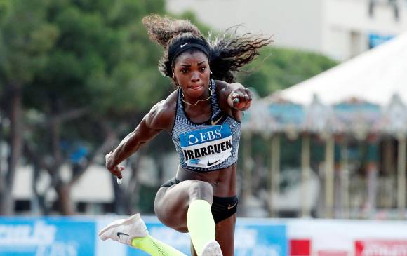 Caterine Ibargüen ha estado este año en siete eventos, de los cuales ha salido vencedora en cuatro. FOTO REUTERS