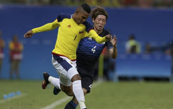 El delantero Arley Rodríguez ingresó en el partido pasado y le dio un nuevo aire a Colombia en Brasil. Foto Reuters