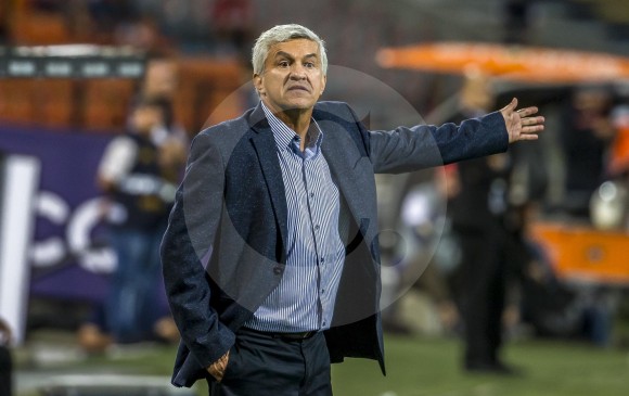 El técnico Humberto Sierra no continúa en el Independiente Medellín. FOTO JUAN ANTONIO SÁNCHEZ