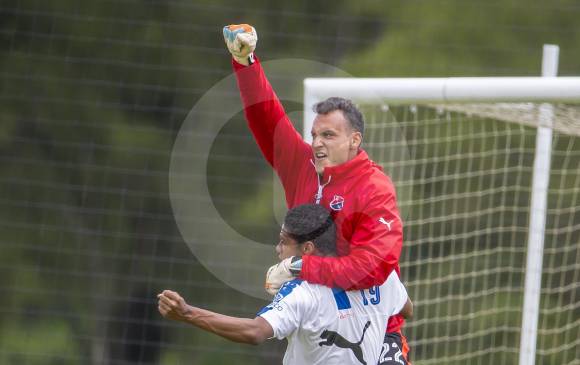 David González buscará sacar su arco en cero en Ibagué y acercarse a una nueva final con el DIM. FOTO: JUAN ANTONIO SÁNCHEZ