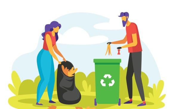 Separar los residuos en casa puede ser clave para ayudar al planeta. ILUSTRACIÓN SSTOCK