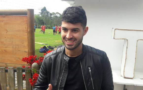Alejandro Barbaro, habilidoso mediocampista argentino se suma al elenco escarlata de Antioquia. FOTO cortesía DIM