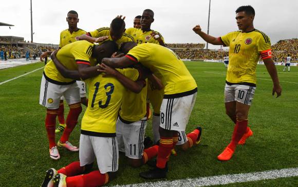La Selección Colombia Sub-23 derrotó 2-0 a Honduras en amistoso previo a los Juegos Olímpicos. FOTO AFP
