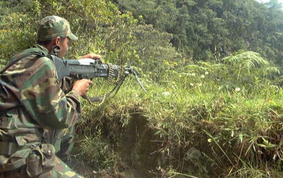 Los combates serían entre disidencias de las Farc y el Eln. FOTO COLPRENSA