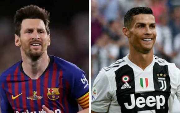 Lionel Messi y Cristiano Ronaldo, las dos superestrellas del fútbol mundial. FOTOS EFE
