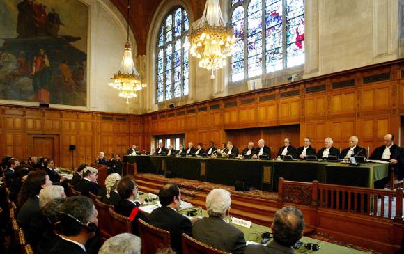 Imagen de archivo Corte Internacional de Justicia. FOTO: REUTERS