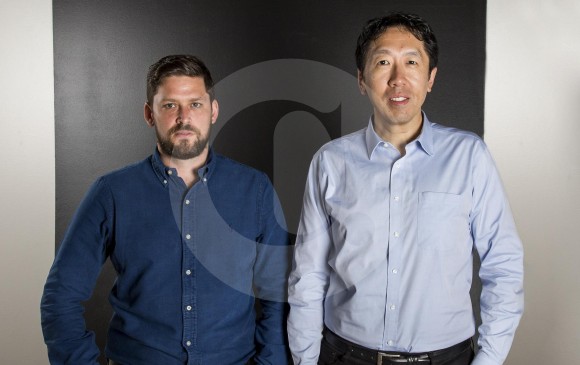 El creador de Coursera, Andrew Ng, se alió con Alejandro Betancourt para crear Landing AI, el pimer centro de desarrollo de esta tecnología en la región. FOTO Camilo Suárez Echeverry