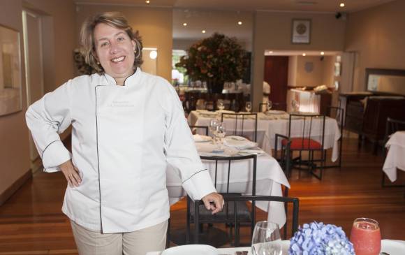 María Adelaida Moreno montó el restaurante La Provincia. FOTO Edwin Bustamante