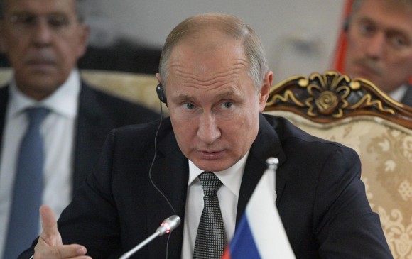 El presidente ruso Vladímir Putin. FOTO EFE