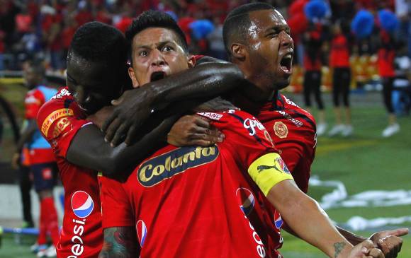 El rojo solo necesitaría ganar el próximo partido y que el Tolima haga lo propio ante el Deportivo Cali, para convertirse en finalista del torneo. FOTO HENRY AGUDELO