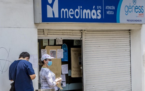 224.296 afiliados tiene la EPS Medimás en Antioquia, según la base de datos del Ministerio de Salud, en el país, la cifra con corte agosto se ubica en 2,5 millones de afiliados. FOTO Juan A Sánchez