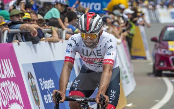 El corredor antioqueño Fernando Gaviria hace parte del grupo de ciclistas bajo sospecha de infección por el coronavirus. FOTO JUAN ANTONIO SÁNCHEZ