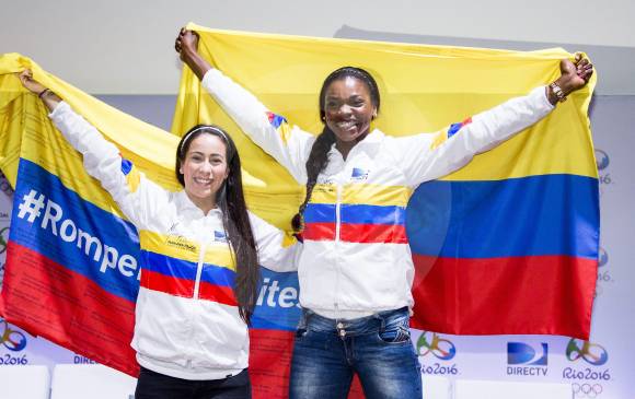 Mariana Pajón y Caterine Ibargüen, repitentes de Londres, son dos esperanzas de oro para Colombia. FOTO Emanuel C. Zerbos