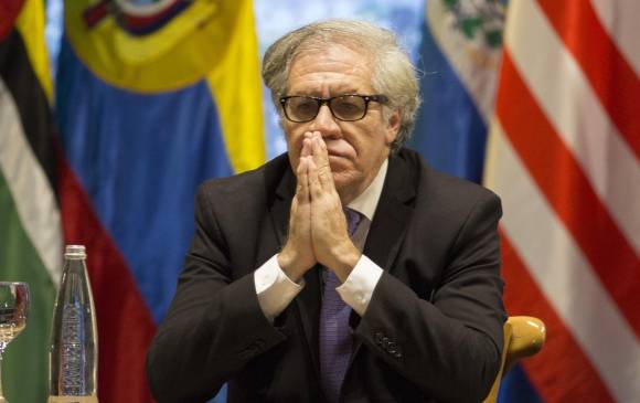 Luis Almagro rechaza que Paulo Abrao siga ante la Comisión Interamericana de Derechos Humanos . FOTO EDWIN BUSTAMANTE