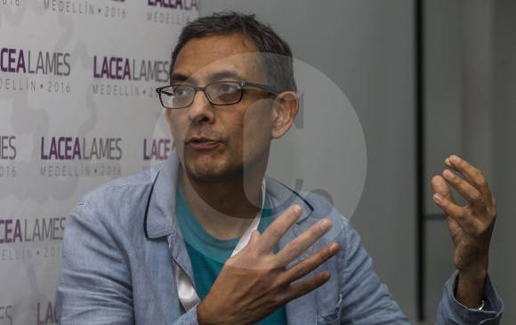 En 2017, el doctor en Economía y premio Nobel, Abhijit Banerjee, dialogó con EL COLOMBIANO. FOTO Julio César Herrera