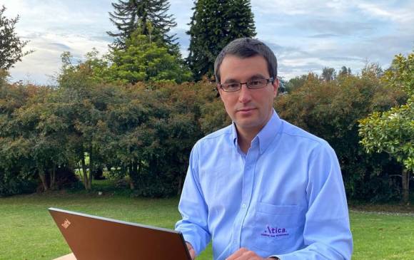 Diego Guzmán es graduado de la Escuela de Ingeniería de Antioquia y también se reconoce por ser socio fundador de Recycla. FOTO CORTESÍA ATICA