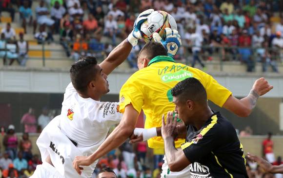 Después de vencer al Pereira, Leones recibirá al Barranquilla en 15 días. FOTOS JULIO CÉSAR HERRERA