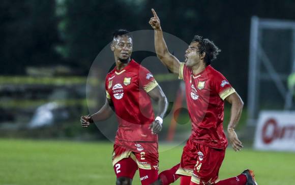 Humberto Osorio, delantero de Rionegro. FOTO juan a. sánchez