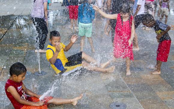 Este panorama no se verá por algún tiempo en los parques de la ciudad. FOTO EDWIN BUSTAMANTE