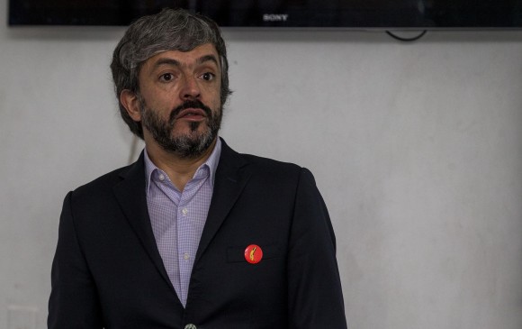 Juan Daniel Oviedo, director del Dane, explicó que Antioquia aportó 0,5 puntos porcenutales en el crecimiento del país. FOTO: Julio César Herrera.