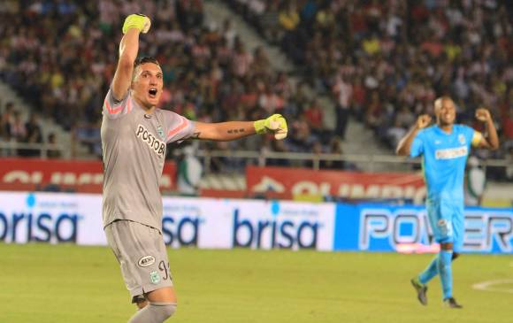 Franco Armani es otra de las figuras de Nacional en la Liga Águila-2 en la que rinde al 73 por ciento. FOTO colprensa