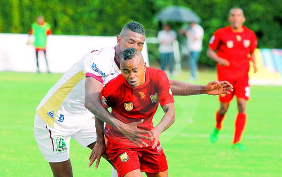 Rionegro Águilas no pudo emular su inicio de la temporada pasada, cuando venció 3-0 al mismo rival de ayer. FOTO Jaime Pérez 