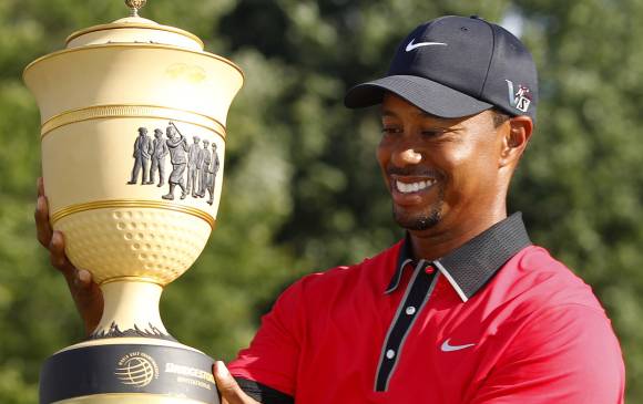 Tiger tardó 1.876 días en volver a levantar un trofeo. FOTO reuters