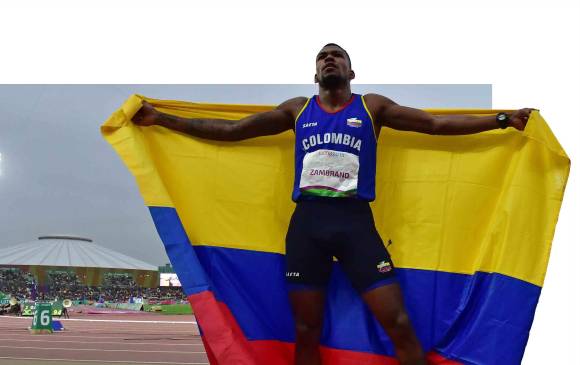 Desde hace varios meses el atleta guajiro tiene una relación sentimental con la pesista Leidy Solís, la medallista olímpica. FOTO afp