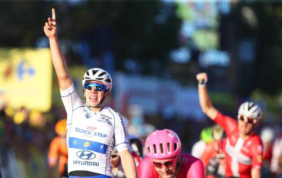Álvaro Hodeg suma tres victorias esta temporada. FOTO EFE