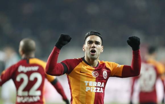 Falcao suma 6 goles en Turquía. FOTO: TWITTER @GALATASARAYSK