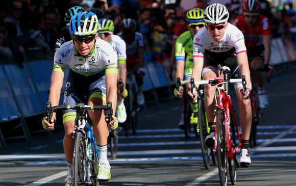 Esteban Chaves (foto) y Sergio Luis Henao, regresaron con fuerza tras un año de ausencia por lesión. FOTO luis barbosa
