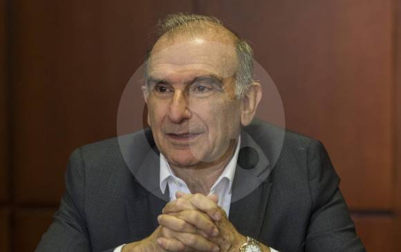El precandidato presidencial del Partido Liberal, Humberto de la Calle Lombana. FOTO Manuel Saldarriaga
