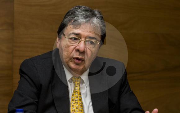 El canciller estuvo en Medellín para participar en una charla en la UPB, visitar y recibir un galardón del Concejo de Medellín y ser parte de la asamblea de la Andi. FOTO Julio césar herrera