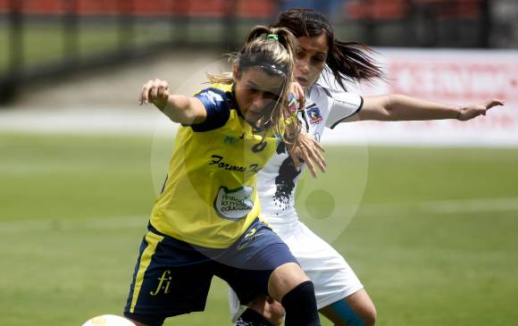 Daniela Montoya jugaba con Formas Íntimas, equipo con el que disputó la Copa Libertadores. FOTO manuel saldarriaga