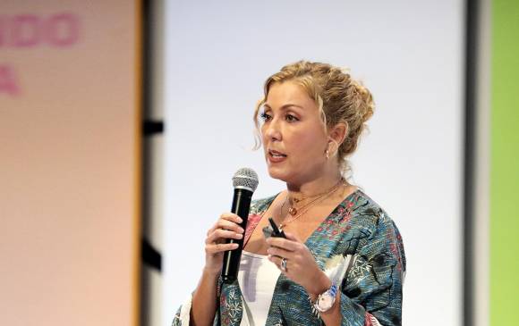 Sandra Gómez Arias, presidenta de Findeter, expresó que la entidad espera cerrar el 2020 con un crecimiento del 16 % de la cartera y que aún no definen las metas del 2021. FOTO cortesía findeter
