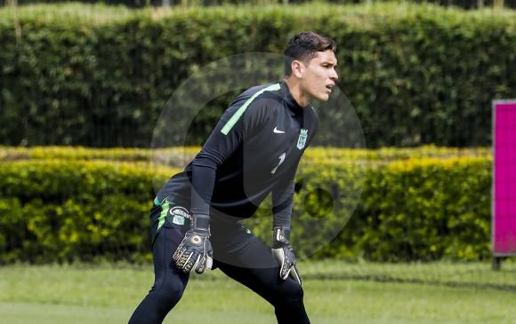 Aldair Quintana quiere enfrentar a su exequipo, esta noche en el Atanasio. FOTO JAIME PÉREZ 