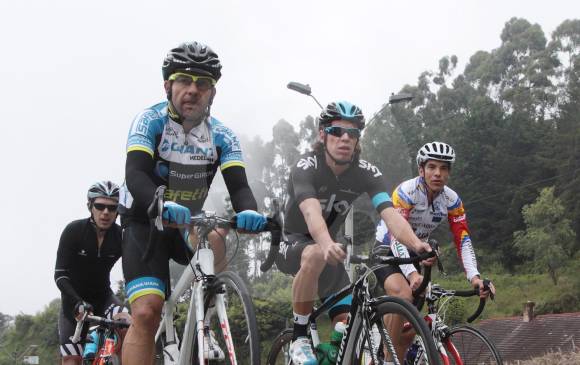 Rigoberto Urán estará en la cronoescalada a Las Palmas, una de sus rutas favoritas cuando entrena en Medellín. FOTO Archivo