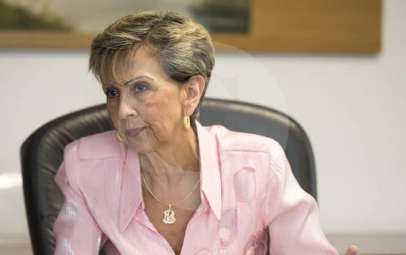 Lillyam Mesa Arango es la presidenta ejecutiva de la Cámara de Comercio del Aburrá Sur, entidad con jurisdicción en Itagüí, Envigado, Sabaneta, La Estrella y Caldas. FOTO Edwin Bustamante.