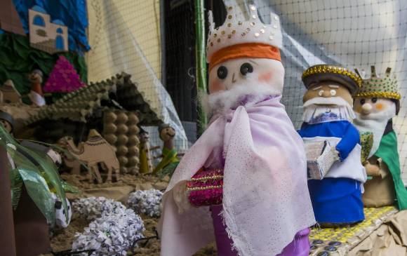 El 12 de Octubre tiene el mejor pesebre ambiental de Medellín