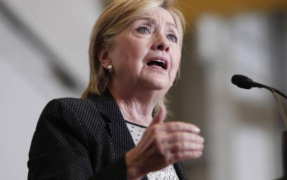 La candidata demócrata a la presidencia de Estados Unidos, Hillary Clinton. FOTO AFP
