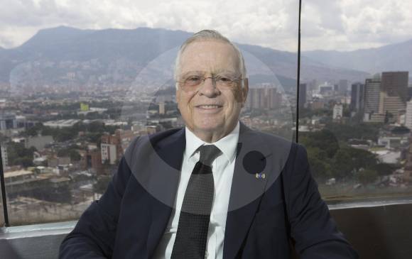 El expresidente de Costa Rica, Miguel Ángel Rodríguez, ha sido profesor en EE.UU., España y en su país. FOTO Edwin bustamante