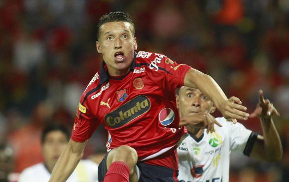 John Édison Hernández, uno de los volantes de mejor desempeño del Medellín este año. FOTO RÓBINSON SÁENZ