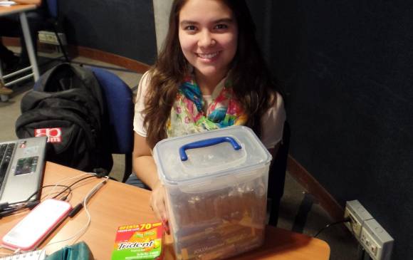 María José Bernal, de Eafit, nos muestra el negocio con el que se costea algunos gastos de la universidad. 
