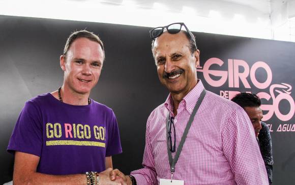 Froome durante la participación reciente en el Giro de Rigo. FOTO ARCHIVO (JAIME PÉREZ)