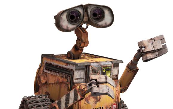 Un robot enamorado sigue a su amada por el espacio exterior y salva a la humanidad en el camino. Pequeños diálogos. Música grandiosa.