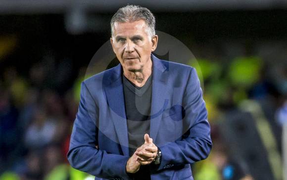 Carlos Queiroz asumió la dirección técnica de la Selección Colombia en 2019. FOTO JUAN ANTONIO SÁNCHEZ