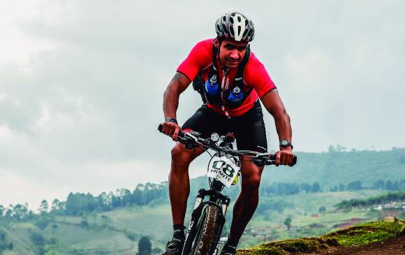 La pasión de Felipe Moreno por las carreras de aventura inició montando en bicicleta.