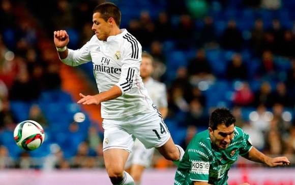 Chicharito confirmó que no hay autorización alguna para usar su imagen en campañas políticas. FOTO Realmadrid.com
