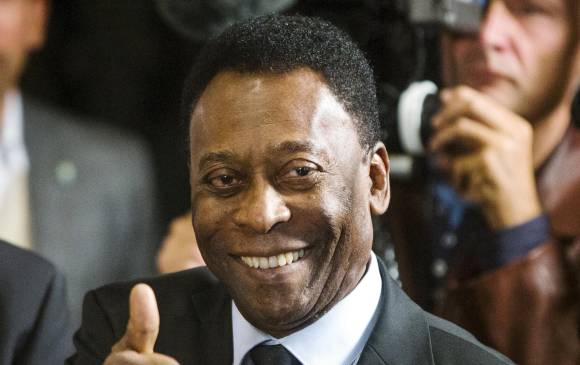 Pelé, el mejor jugador de la historia del fútbol. FOTO Reuters